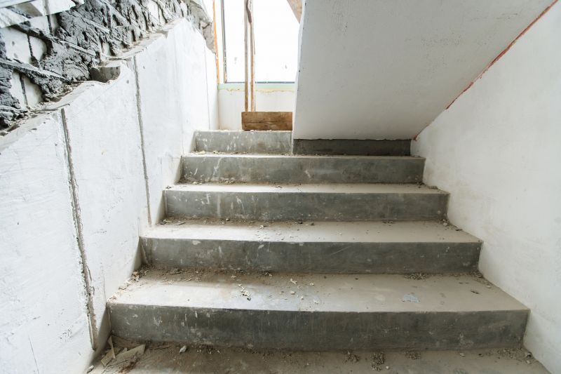 Cement Stairs Installation