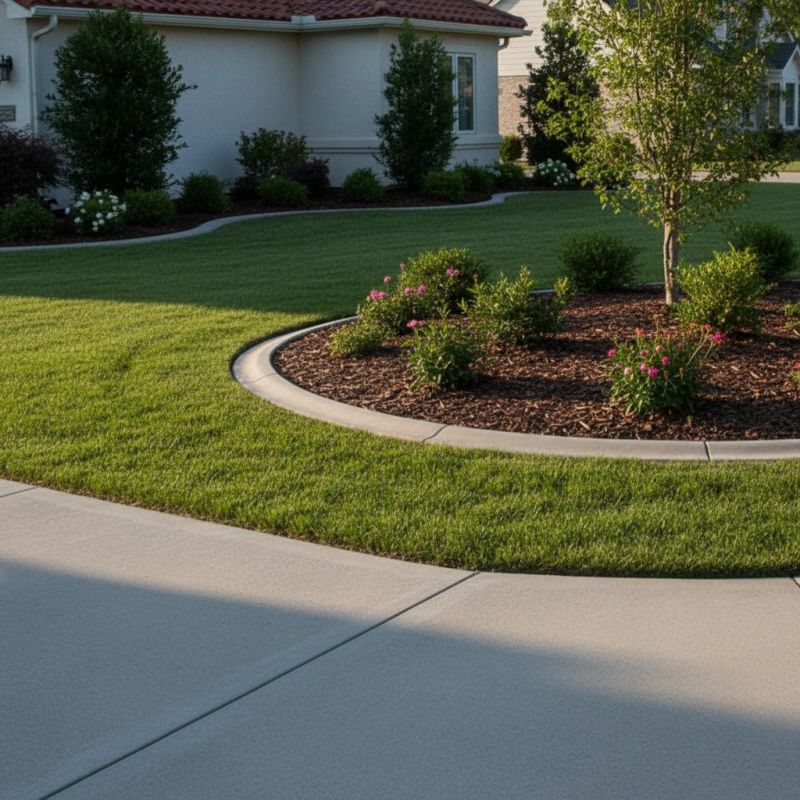 How Concrete Curbing Helps Define Landscape Borders